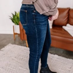 Iris & Rainbow Boutique New Arrivals #L430 Happier Than Ever Skinny Judy Blue Jeans