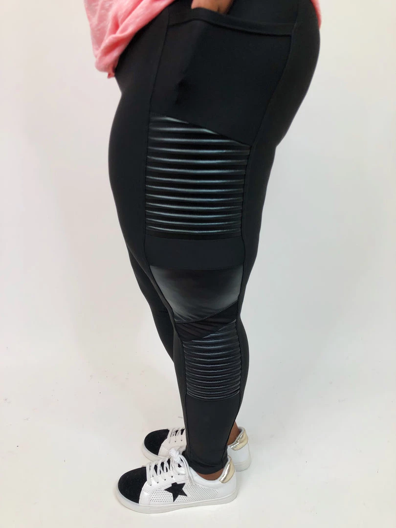 Iris & Rainbow Boutique #K757 Mix It Up Leggings 3 Iris & Rainbow Boutique #K757 Mix It Up Leggings