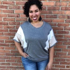 Iris & Rainbow Boutique New Arrivals #J57 Block Out The Bad Top