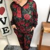 Iris & Rainbow Boutique New Arrivals #L652 Night In Roses Pajamas