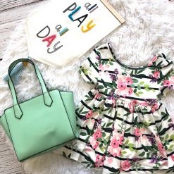 Iris & Rainbow Boutique #241 Floral Frenzy Twirl Dress New Arrivals