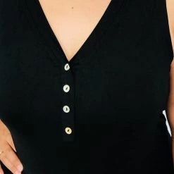 Iris & Rainbow Boutique #K241 Midnight Sonata POL Sleeveless Top