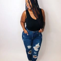 Iris & Rainbow Boutique New Arrivals #K598 Meet Me In The City Boyfriend Judy Blue Jeans