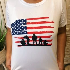 Iris & Rainbow Boutique #K163 Freedom Fighters Top New Arrivals