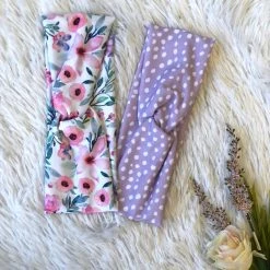 Iris & Rainbow Boutique #A118 Floral Fanatic Headband Set