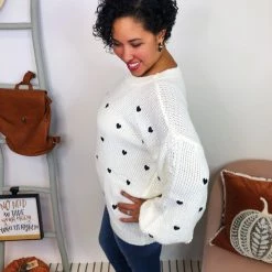 Iris & Rainbow Boutique New Arrivals #L220 Forever Yours Sweater