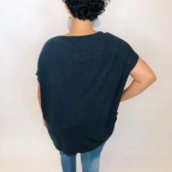 Iris & Rainbow Boutique New Arrivals #K190 Complicate Me Top (BLACK)