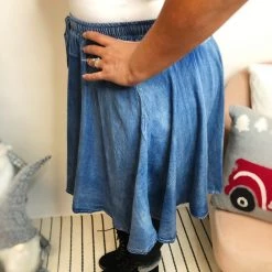 Iris & Rainbow Boutique New Arrivals #L821 Turning Your Orbit Around Flare Skirt