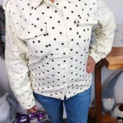 Iris & Rainbow Boutique #L827 To The Stars And Back Shacket