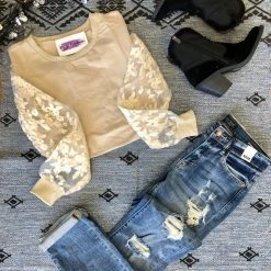 Iris & Rainbow Boutique #H281 Into The Orchard Blouse New Arrivals