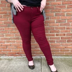 Iris & Rainbow Boutique New Arrivals #388 Royalty Jeans (mid-rise Skinny)