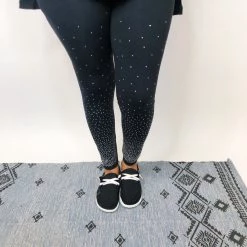 Iris & Rainbow Boutique New Arrivals #K515 Coming Through The Stars Leggings