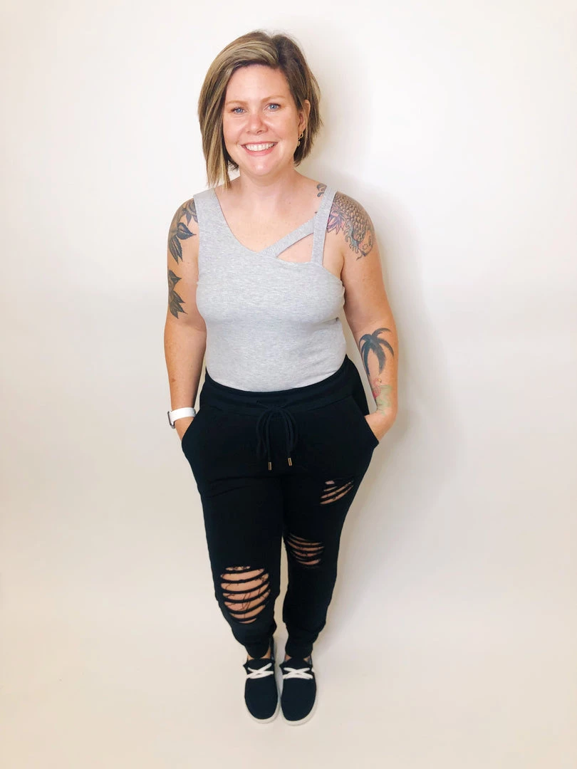 Iris & Rainbow Boutique #K396 A Savage Beginning Joggers (Black) 6 Iris & Rainbow Boutique #K396 A Savage Beginning Joggers (Black)