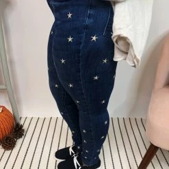 Iris & Rainbow Boutique #K899 You're A Star Judy Blue Skinny Jeans