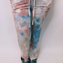 Iris & Rainbow Boutique New Arrivals #K309 Heaven Sent Tie Dye Lounge Set