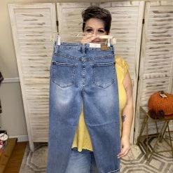 Iris & Rainbow Boutique New Arrivals #K813 Keep It Vintage Judy Blue Boyfriend Jeans