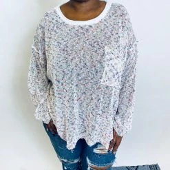 Iris & Rainbow Boutique #K473 Candy Crush Sweater