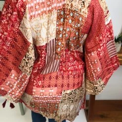 Iris & Rainbow Boutique #M167 One Right Now Kimono (Rose Taupe) 13 Iris & Rainbow Boutique #M167 One Right Now Kimono (Rose Taupe)