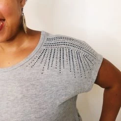 Iris & Rainbow Boutique #K374 Angels Of Rock Top