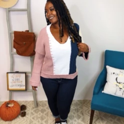 Iris & Rainbow Boutique New Arrivals #K830 Winter Winds POL Sweater