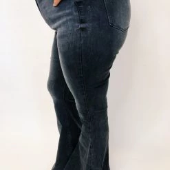 Iris & Rainbow Boutique #K359 Party At Sam's Judy Blue Super Flare Jeans New Arrivals