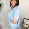 Iris & Rainbow Boutique #M611 Feel It Cardigan (Light Blue) New Arrivals