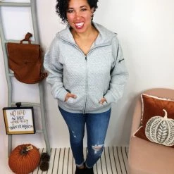Iris & Rainbow Boutique #L221 Quilt Me In Hoodie (GREY) New Arrivals 12 Iris & Rainbow Boutique #L221 Quilt Me In Hoodie (GREY) New Arrivals
