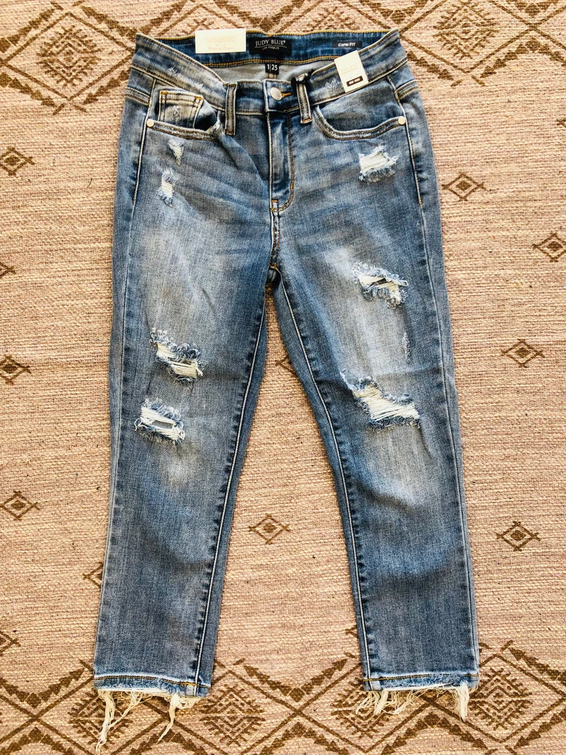 Iris & Rainbow Boutique #k587 Wildest Dreams Judy Blue Destroyed Capri New Arrivals 8 Iris & Rainbow Boutique #k587 Wildest Dreams Judy Blue Destroyed Capri New Arrivals