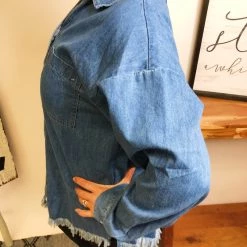 Iris & Rainbow Boutique #L615 Rolling In The Deep Denim Shacket New Arrivals 13 Iris & Rainbow Boutique #L615 Rolling In The Deep Denim Shacket New Arrivals