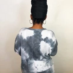 Iris & Rainbow Boutique New Arrivals #K642 Hug Life Tie Dye Sweatshirt