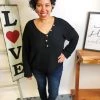 Iris & Rainbow Boutique #L621 To Be Loved Sweater (Black)