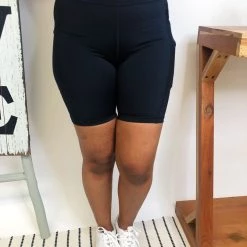 Iris & Rainbow Boutique #M281 Varsity Team Biker Shorts