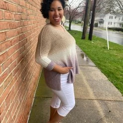 Iris & Rainbow Boutique #J456 Walk In The Sunshine White Judy Blue Skinny Capri