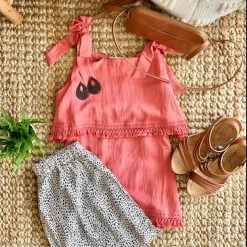 No Ship Drop Ship New Arrivals The Show Must Go On Sleeveless Top In Begonia