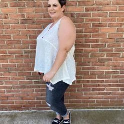 Iris & Rainbow Boutique New Arrivals #M544 Angeline Henley Tunic (Black)