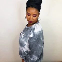 Iris & Rainbow Boutique New Arrivals #K642 Hug Life Tie Dye Sweatshirt