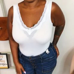 Iris & Rainbow Boutique #E49 Dreamy Reversible Tank (White)