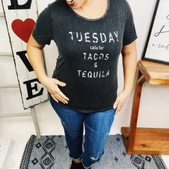 Iris & Rainbow Boutique #L651 Tuesday Tacos & Tequila Top New Arrivals