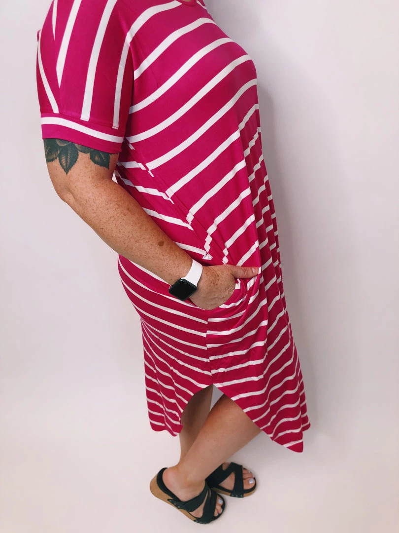 Iris & Rainbow Boutique New Arrivals #K312 Ready For It Mini Length Dress (Pink) 6 Iris & Rainbow Boutique New Arrivals #K312 Ready For It Mini Length Dress (Pink)