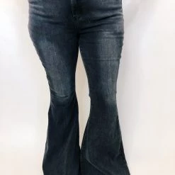 Iris & Rainbow Boutique #K359 Party At Sam's Judy Blue Super Flare Jeans New Arrivals