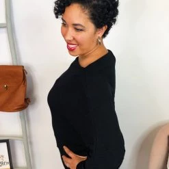 Iris & Rainbow Boutique #K784 Hanging On To My Love Dolman Top New Arrivals