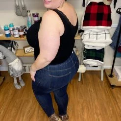 Iris & Rainbow Boutique #H238 Secrets Of The Band Pull On Judy Blue