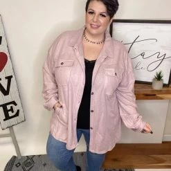 Iris & Rainbow Boutique #L638 Blush Me Shirt (Rose)