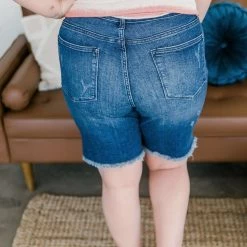 Iris & Rainbow Boutique #J810 Come On Pretty Mama Bermuda Judy Blue Shorts New Arrivals