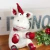 Iris & Rainbow Boutique #L361 Plush Plaid Unicorn