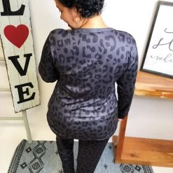 Iris & Rainbow Boutique #L620 It's Wild O'clock Pajamas New Arrivals