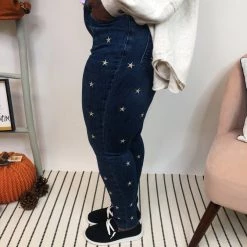 Iris & Rainbow Boutique #K899 You're A Star Judy Blue Skinny Jeans