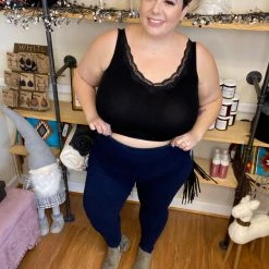 Iris & Rainbow Boutique #H25 Effortlessly Denim Pull On Jeans