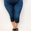 Iris & Rainbow Boutique #K339 Must Have Judy Blue Skinny Capri