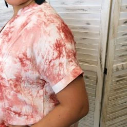 Iris & Rainbow Boutique New Arrivals #K76 Lava Tie Dye Top